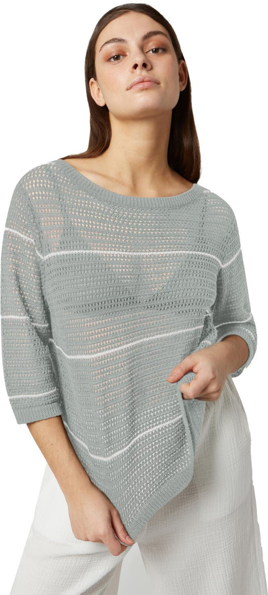 Kamari Crochet Sweater - Womens - Breeze 1