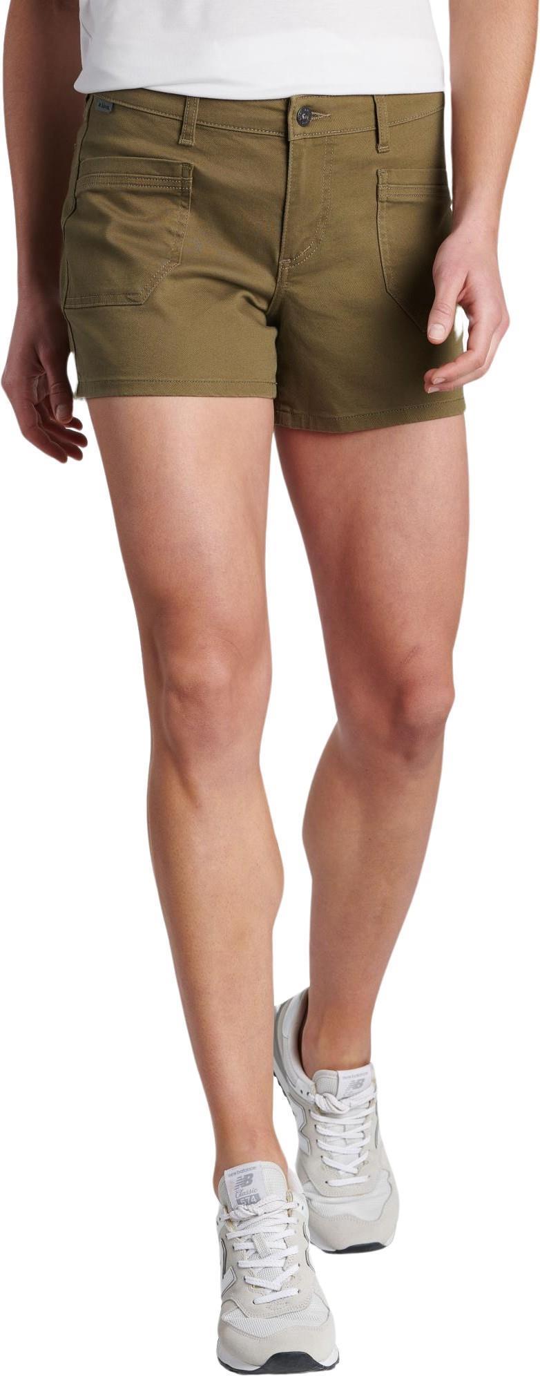 Kontour Shorts, 4" Inseam - Womens - Olive 1