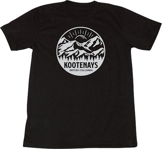 Kootenays T-Shirt - Mens - Black 1