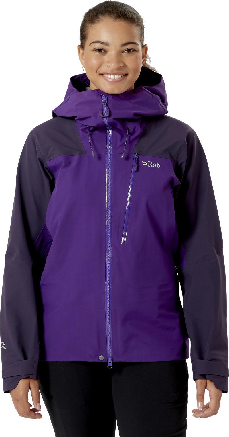 Ladakh GTX Jacket - Womens - Fig / Blackcurrant 3