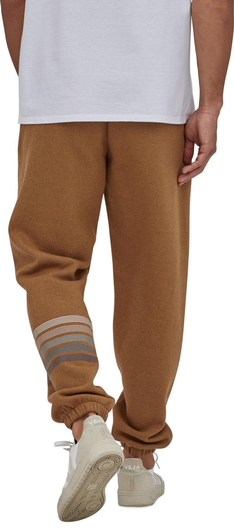 Line Logo Ridge Stripe Uprisal Sweatpants - Mens - Bear Brown 3
