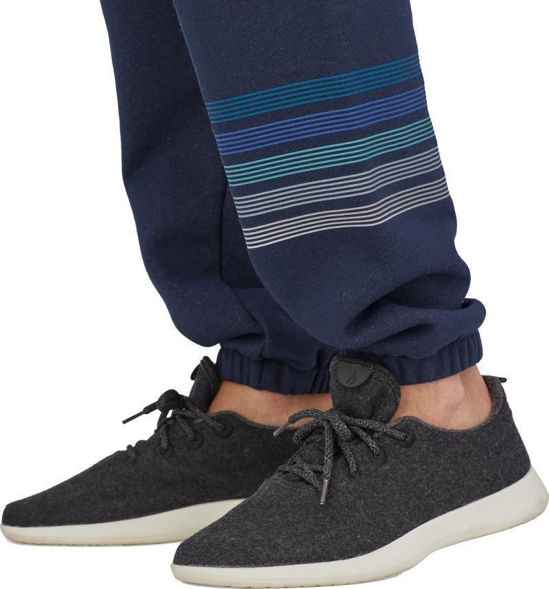 Line Logo Ridge Stripe Uprisal Sweatpants - Mens - New Navy 7