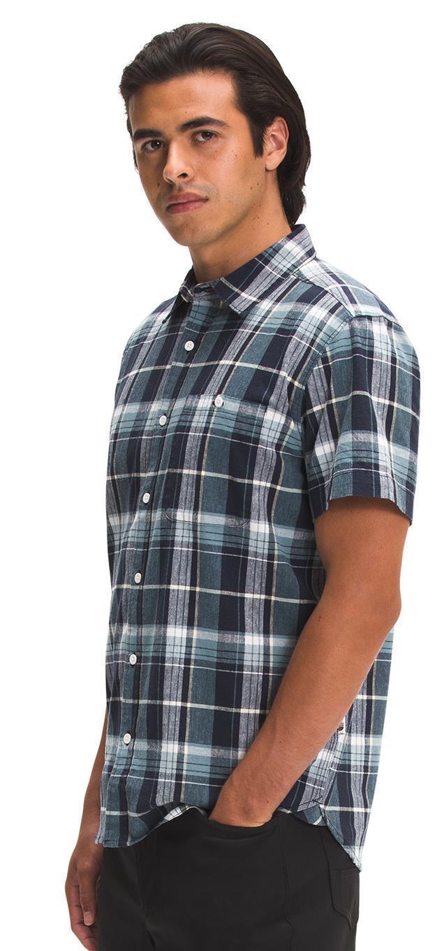 Loghill SS Shirt - Mens - Aviator Navy Medium Half Dome Plaid 4