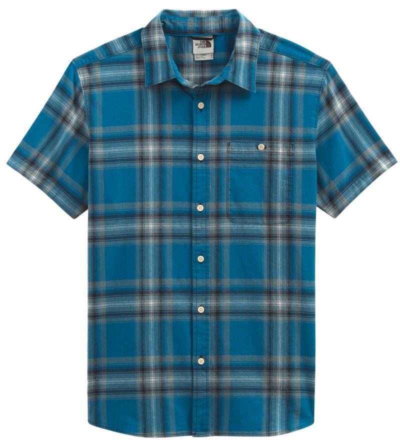 Loghill SS Shirt - Mens - Banff Blue Medium Bold Shadow Plaid 2