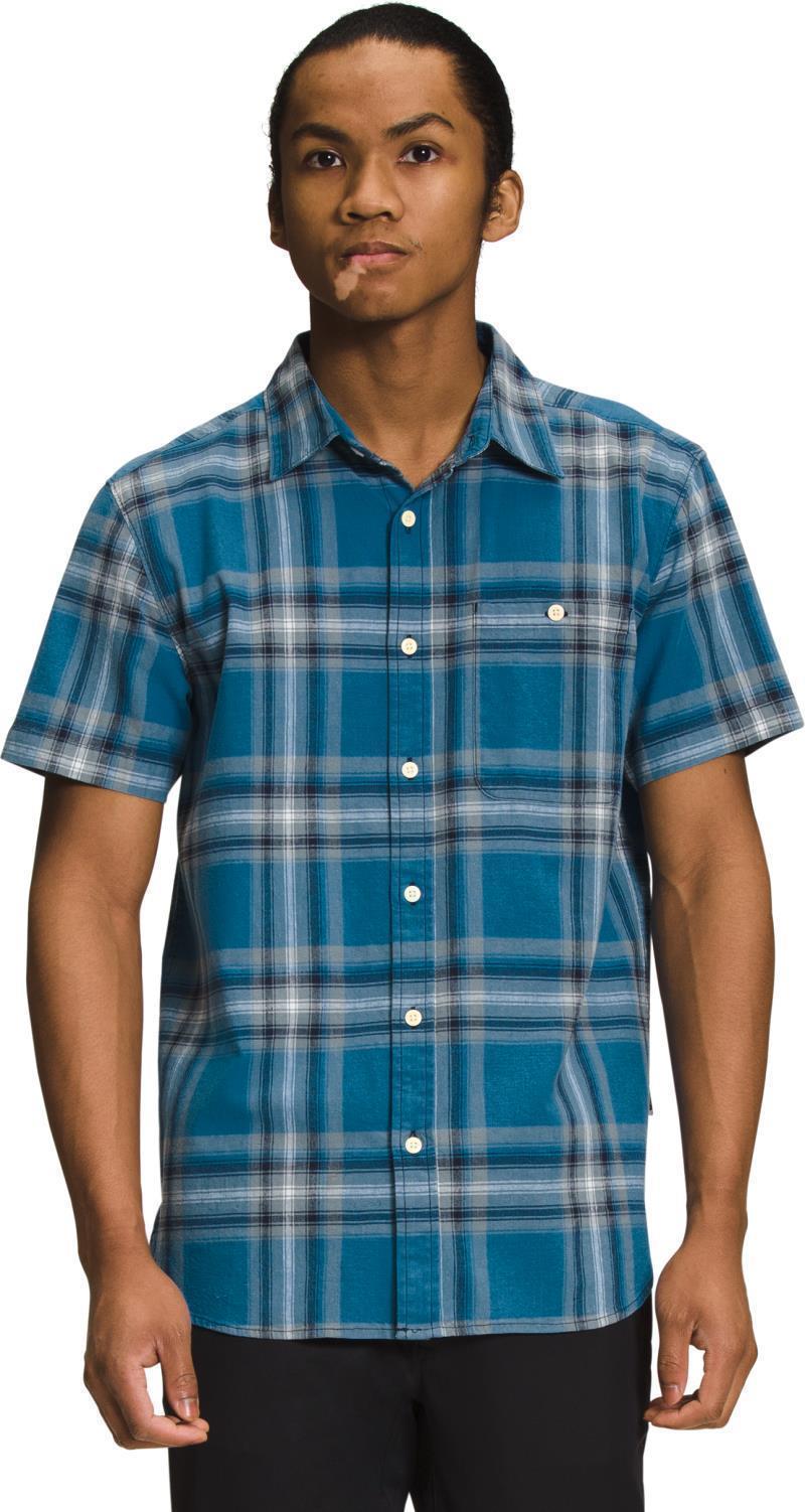 Loghill SS Shirt - Mens - Banff Blue Medium Bold Shadow Plaid 3