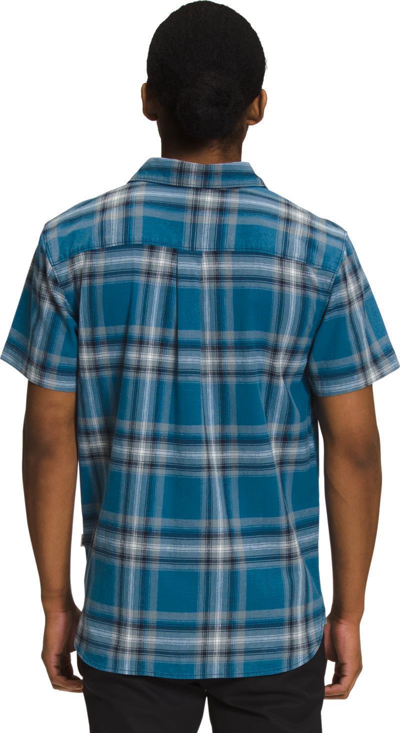 Loghill SS Shirt - Mens - Banff Blue Medium Bold Shadow Plaid 4