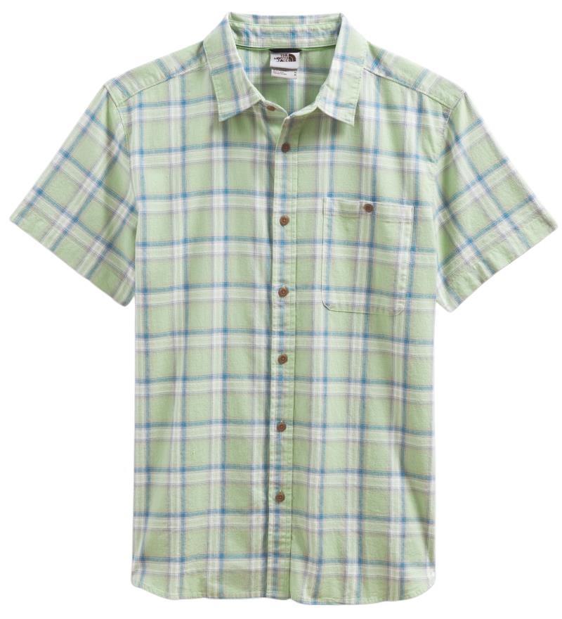 Loghill SS Shirt - Mens - Forest Shade Micro Bold Shadow Plaid 1