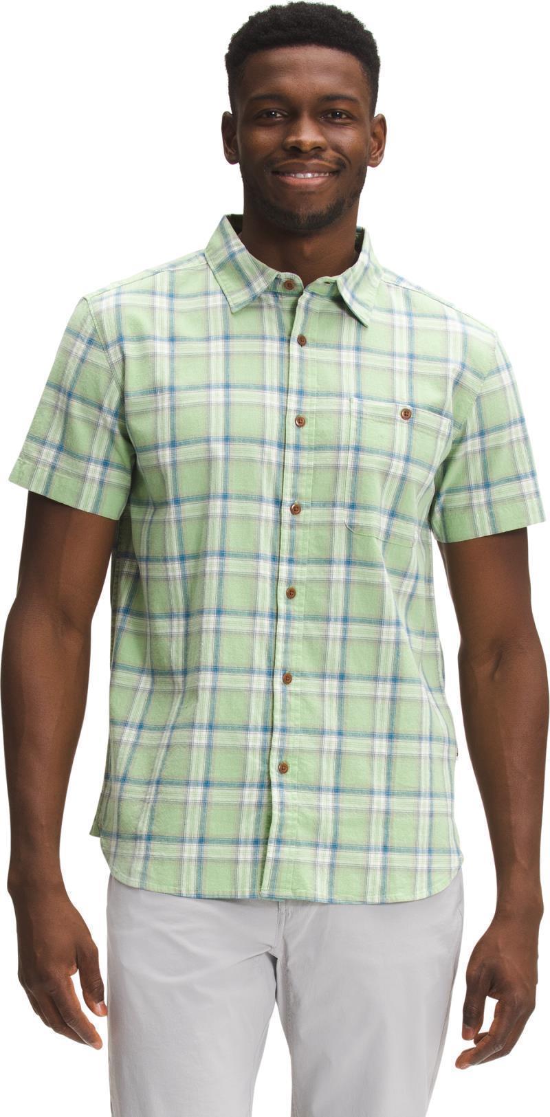 Loghill SS Shirt - Mens - Forest Shade Micro Bold Shadow Plaid 2