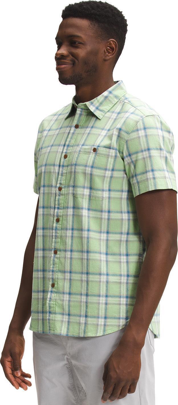 Loghill SS Shirt - Mens - Forest Shade Micro Bold Shadow Plaid 4