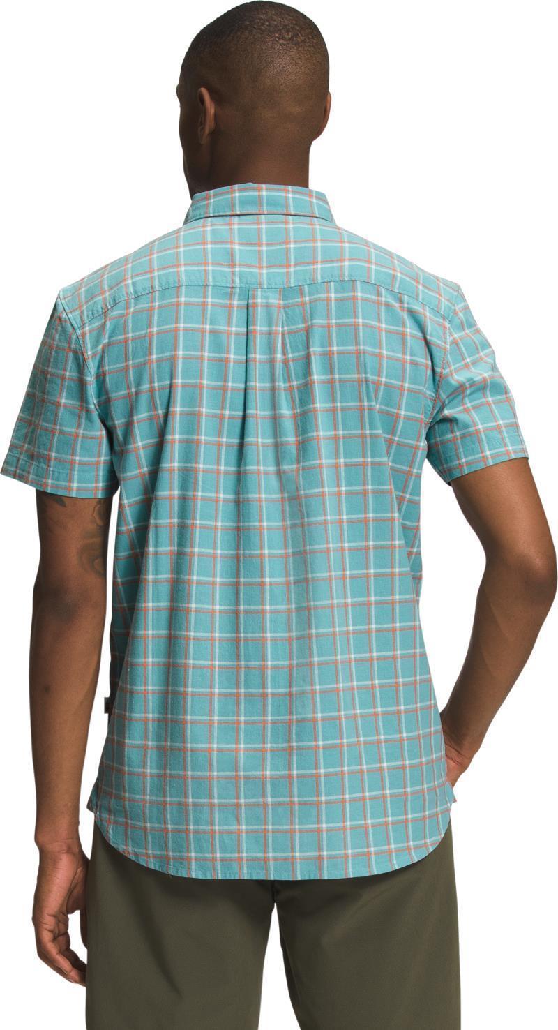 Loghill SS Shirt - Mens - Reef Waters TNF Grid Plaid 3