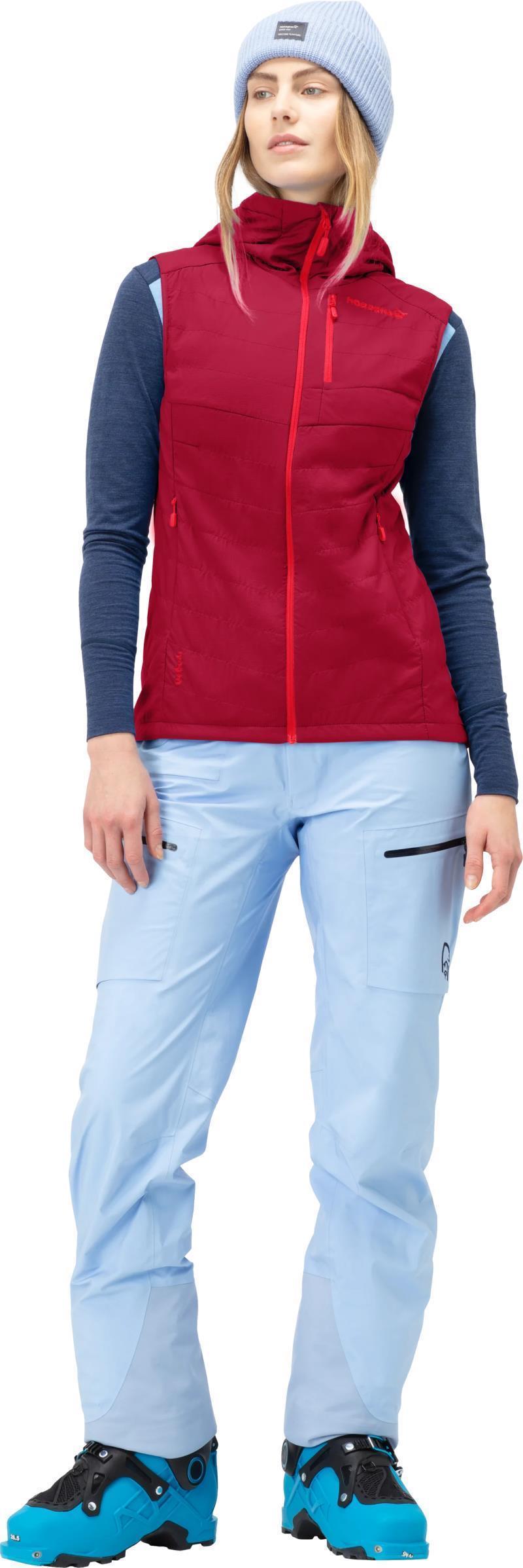 Lyngen Alpha90 Vest - Womens - Rhubarb 2