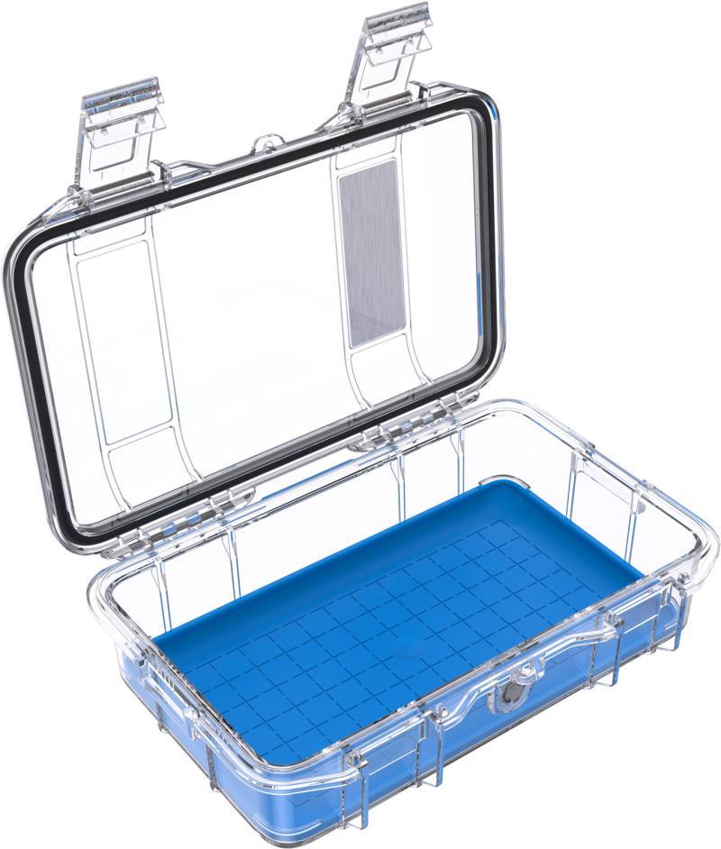 M50 Micro Case - Blue / Clear 3