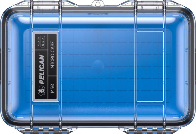 M50 Micro Case - Blue / Clear 4