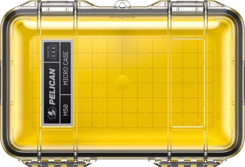 M50 Micro Case - Yellow / Clear 4