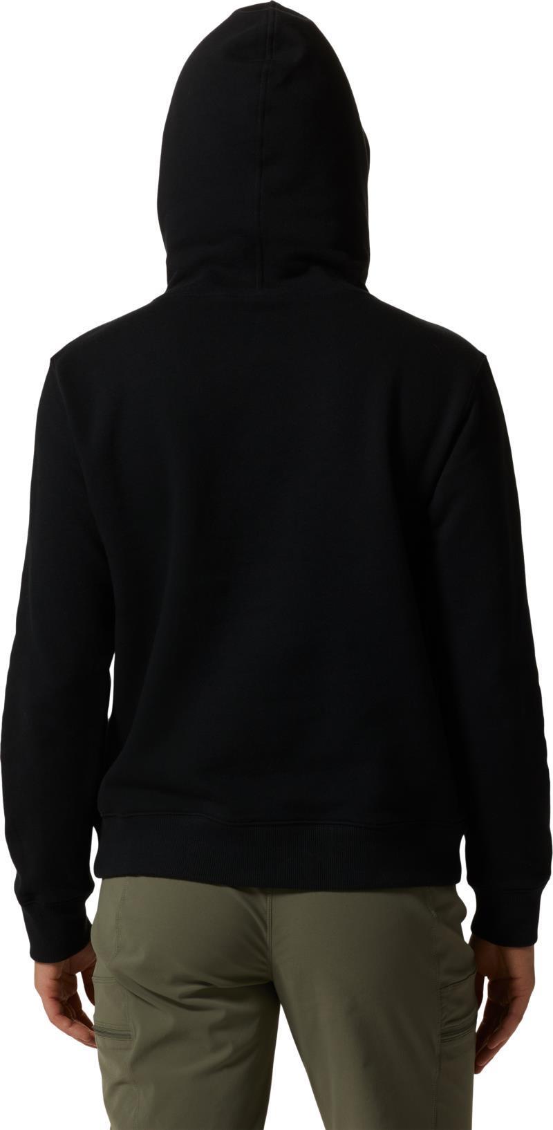 MHW Logo Pullover Hoody - Womens - Black 4