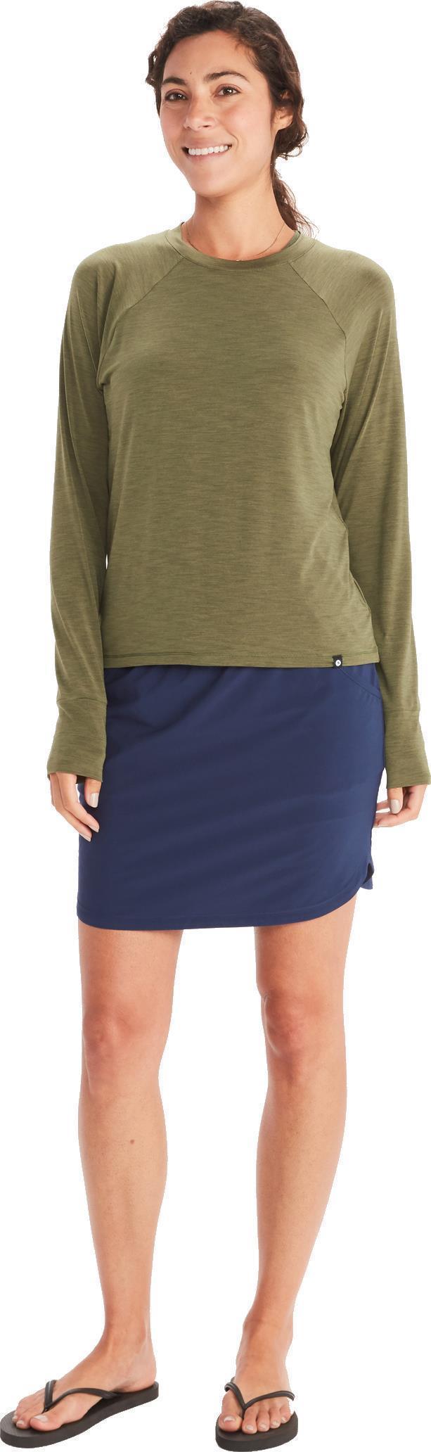 Mariposa LS - Womens - Winter Moss 2