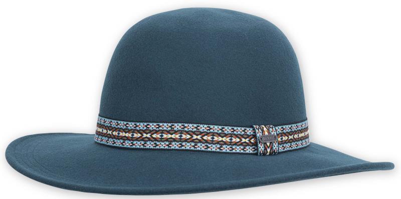 Marlowe Wide Brim - Womens - Teal 1