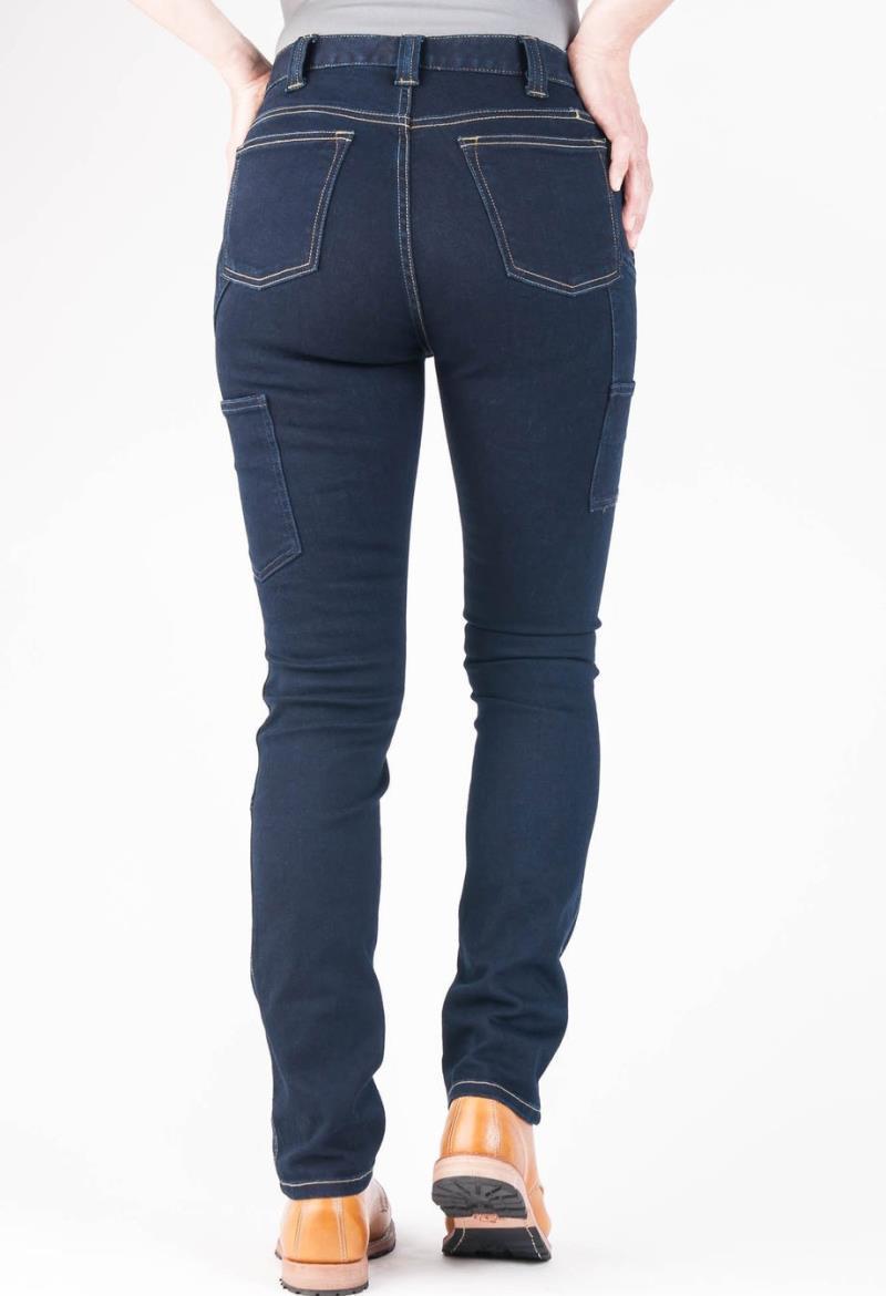 Maven Slim Pants, Denim, 32" Inseam - Womens - Powerflex Indigo Denim 3