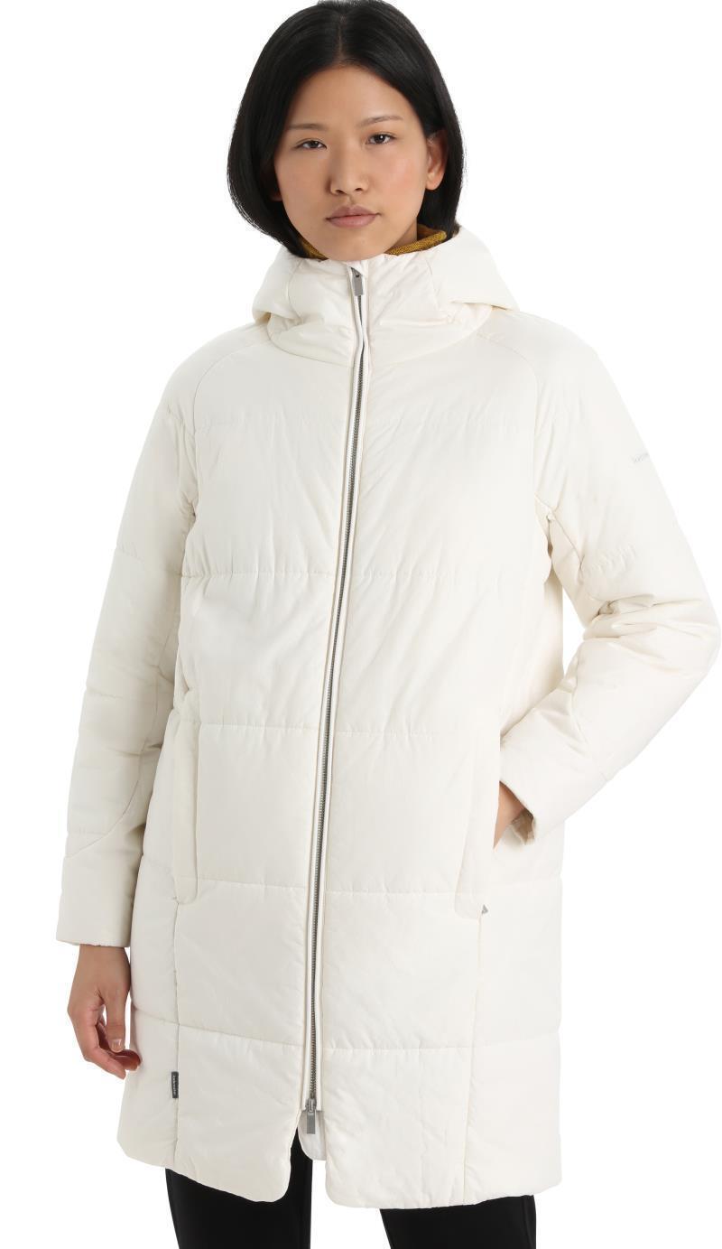 MerinoLoft Collingwood II 3Q Hooded Jacket - Womens - Snow 1
