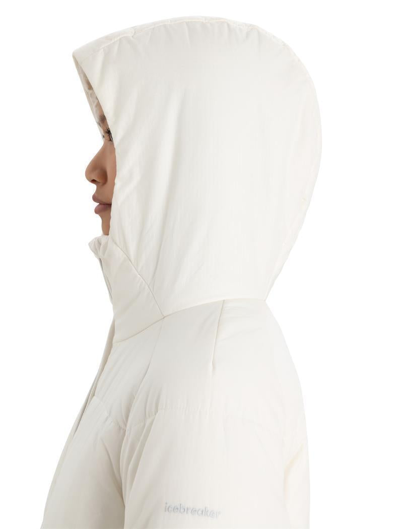 MerinoLoft Collingwood II 3Q Hooded Jacket - Womens - Snow 4