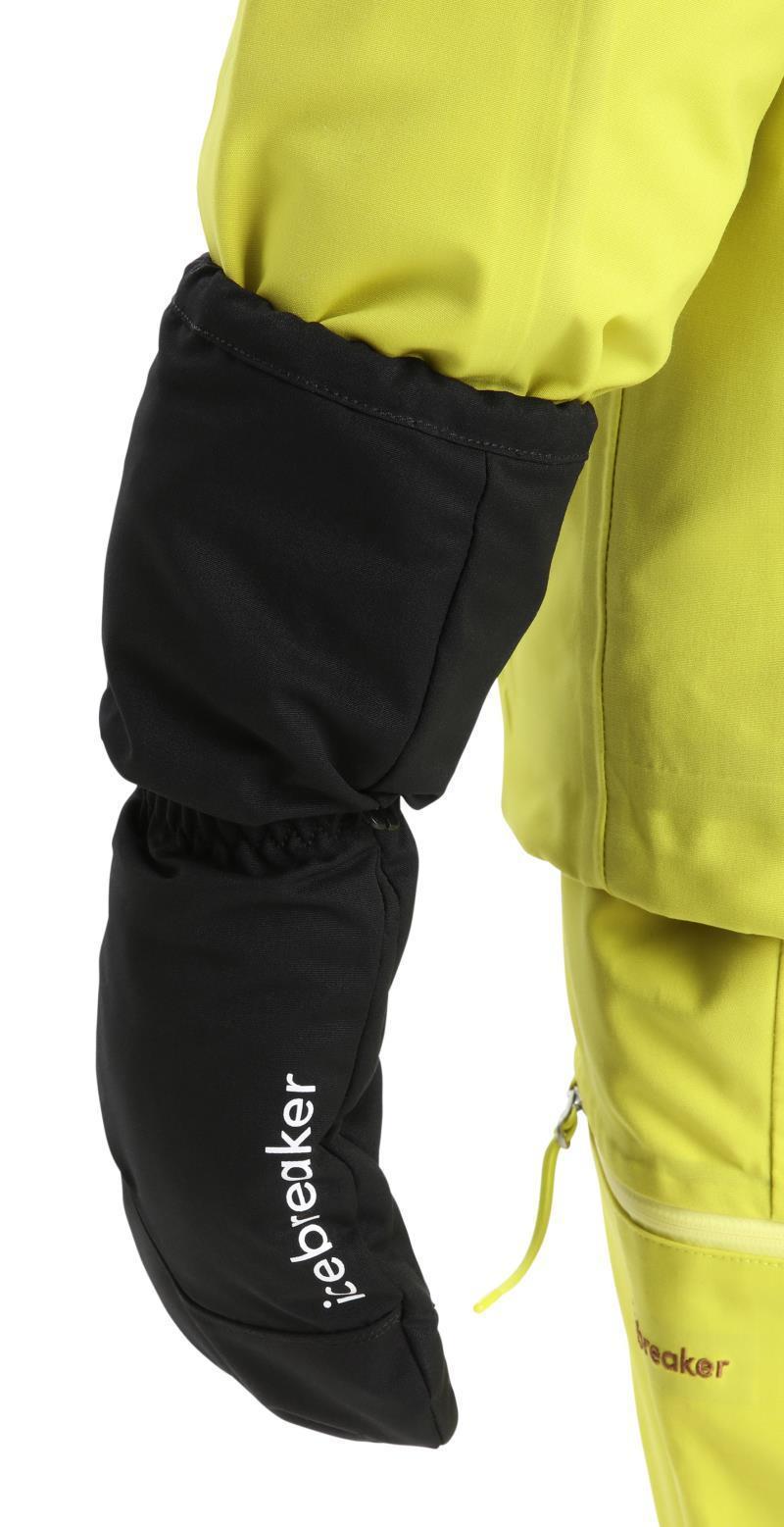 MerinoLoft Mittens - Black / Enamel 3