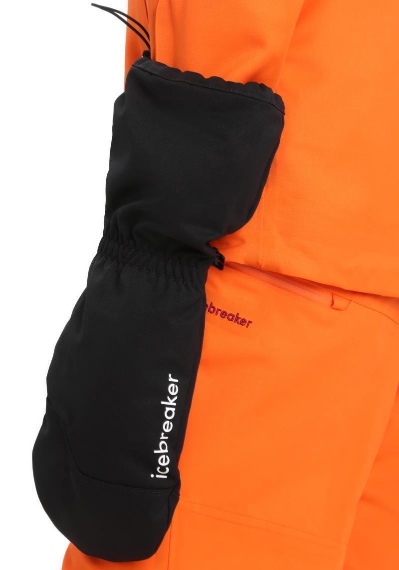 MerinoLoft Mittens - Black / Enamel 7