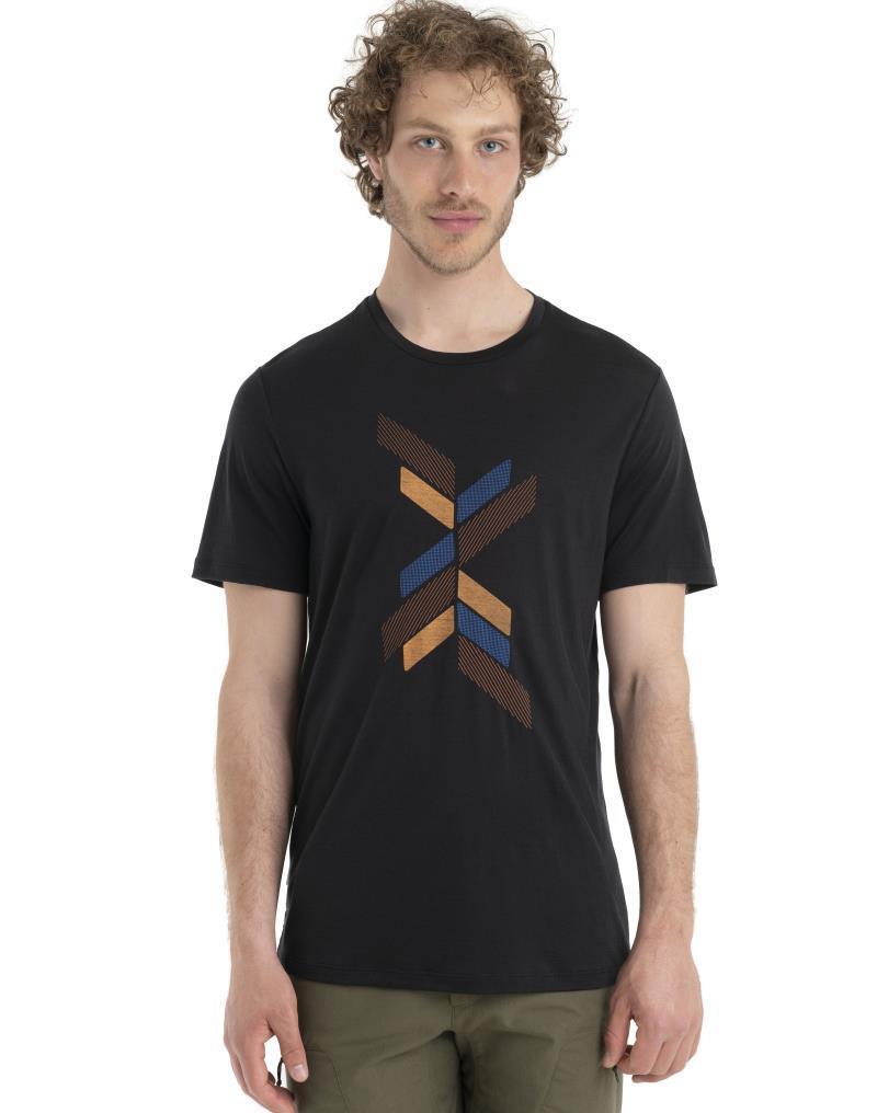 Merino 125 Cool-Lite Sphere II SS Tee - Levels - Mens - Black 3