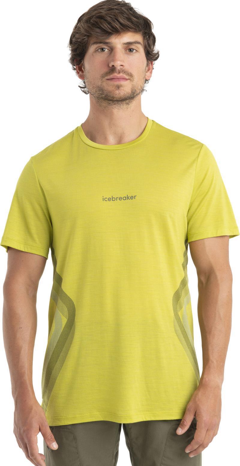 Merino 125 Cool-Lite Sphere II SS Tee - Synergism - Mens - Bio Lime 3