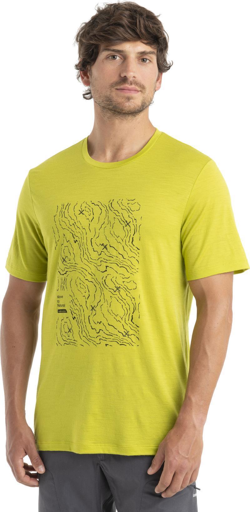 Merino 150 Tech Lite II SS Tee - Alpine Crossing - Mens - Bio Lime 3