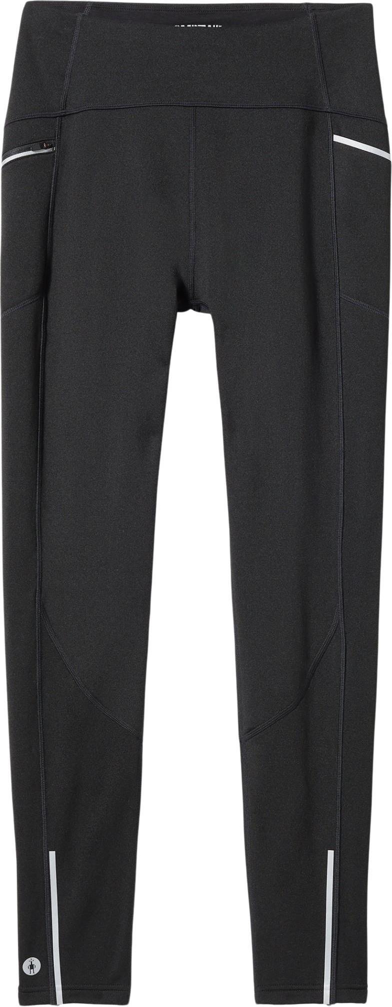 Merino Active Fleece Tights - Womens - Black 1