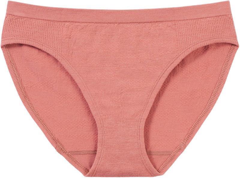 Merino Sport Seamless Bikini - Womens - Light Mahogany 1
