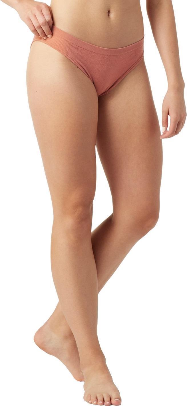 Merino Sport Seamless Bikini - Womens - Light Mahogany 2