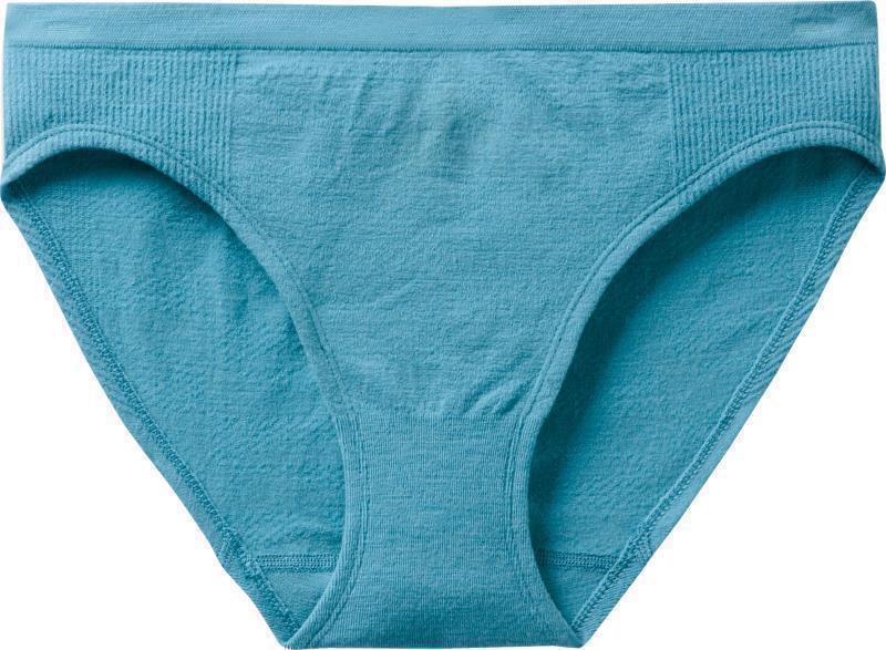 Merino Sport Seamless Bikini - Womens - Light Ocean Abyss 1