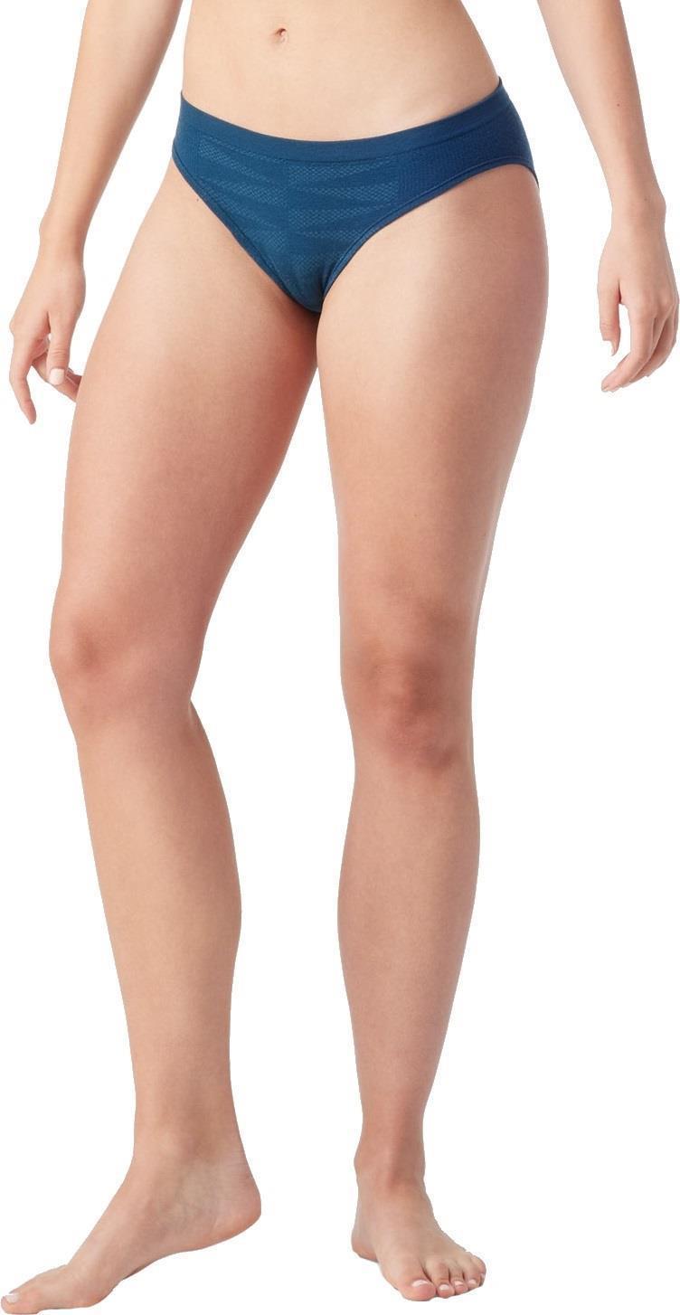 Merino Sport Seamless Bikini - Womens - Twilight Blue 2