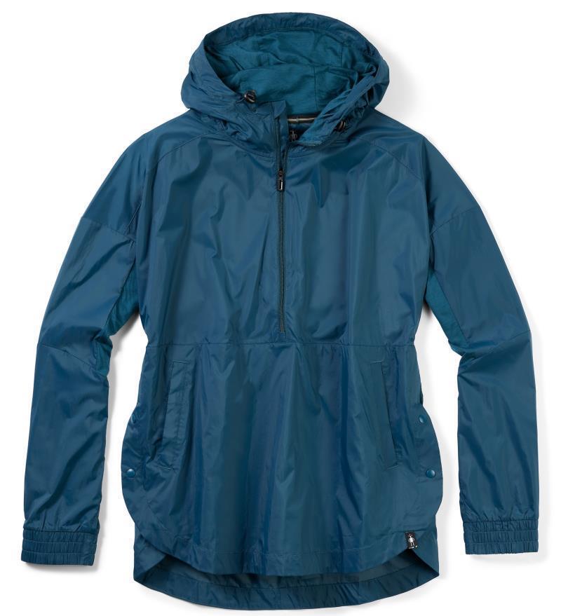 Merino Sport Ultralite Anorak - Womens - Twilight Blue 1
