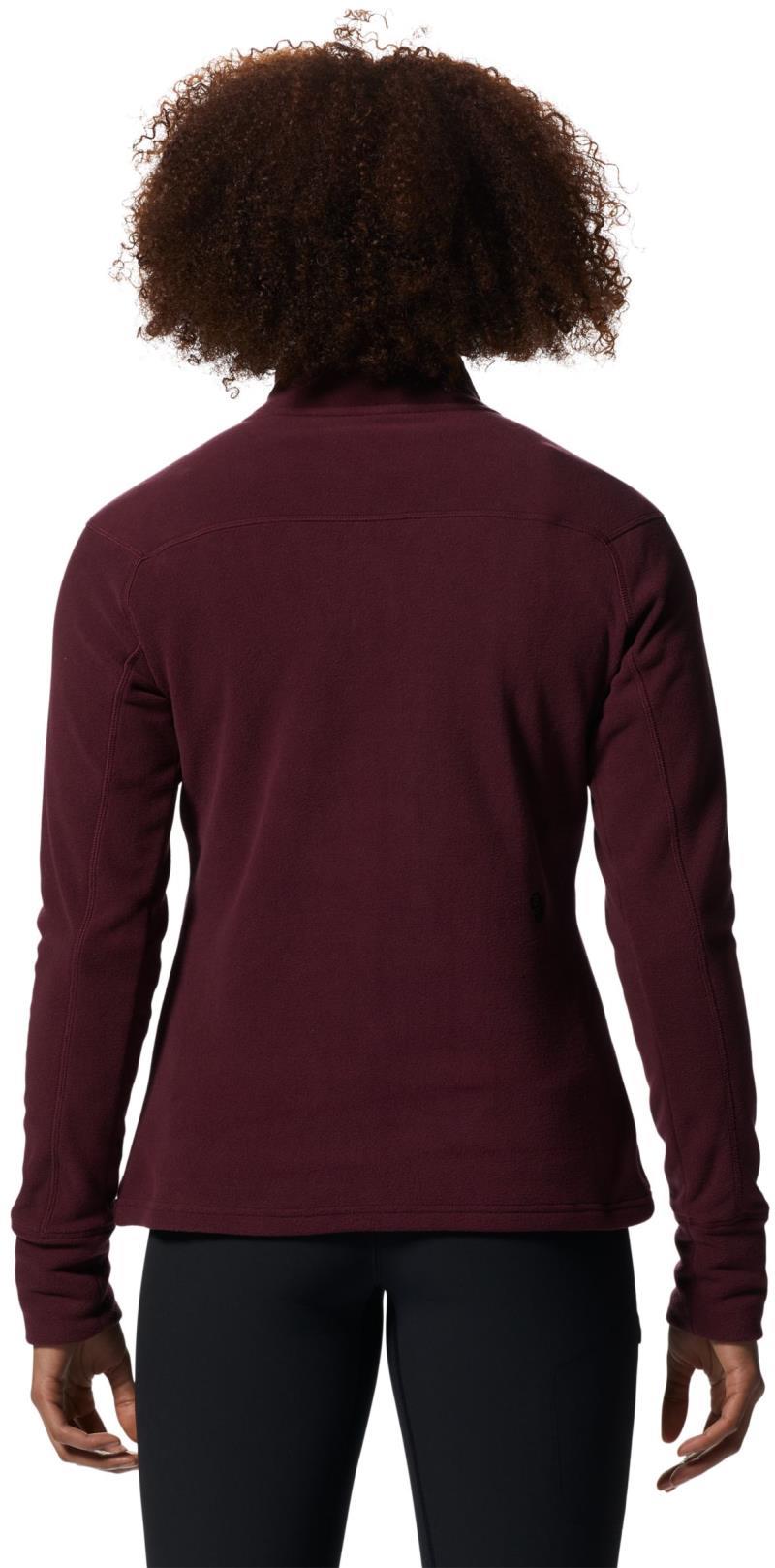 Microchill 2.0 Zip T - Womens - Cocoa Red 2