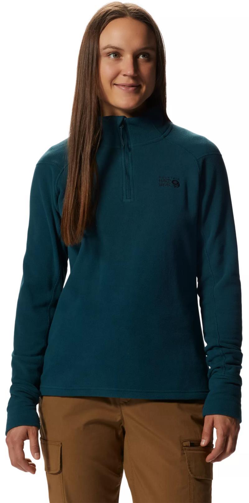 Microchill 2.0 Zip T - Womens - Dark Marsh 1
