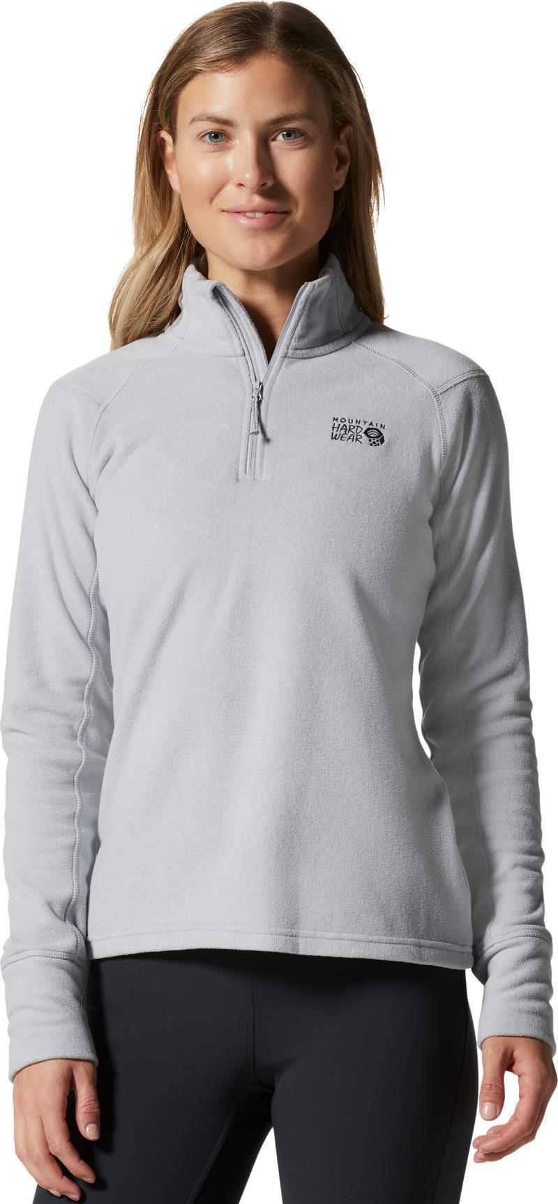 Microchill 2.0 Zip T - Womens - Glacial Heather 1