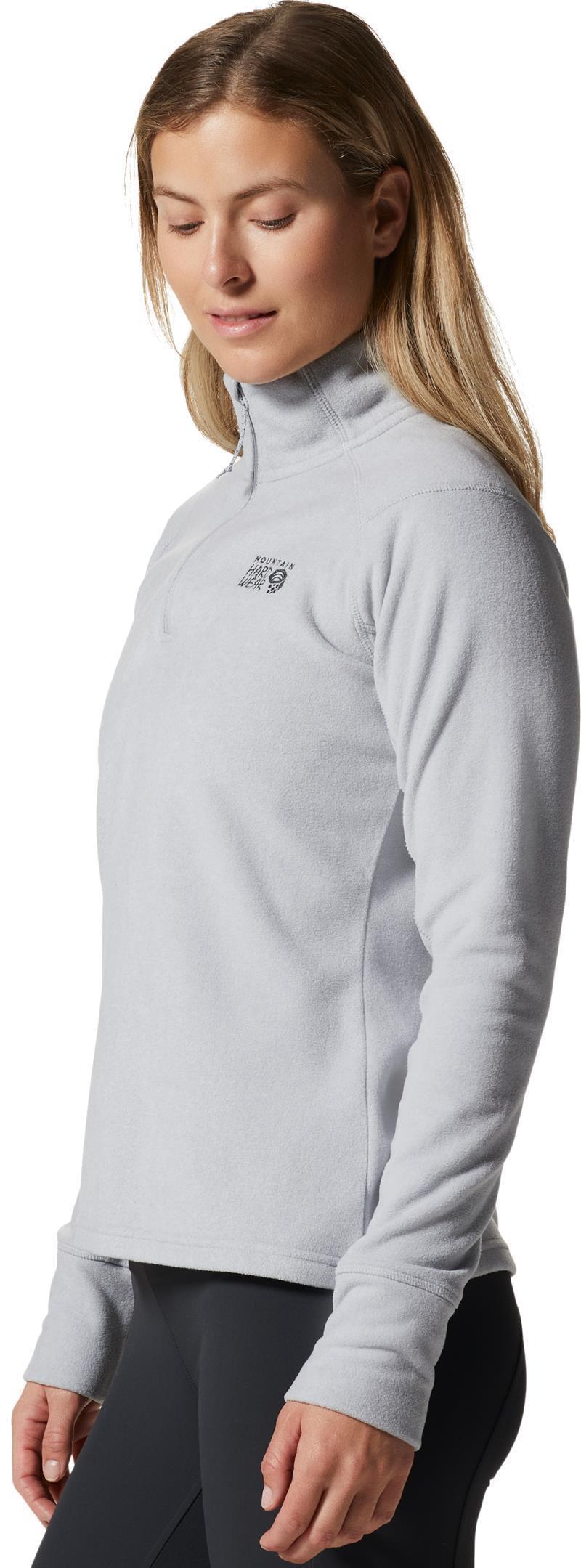 Microchill 2.0 Zip T - Womens - Glacial Heather 3