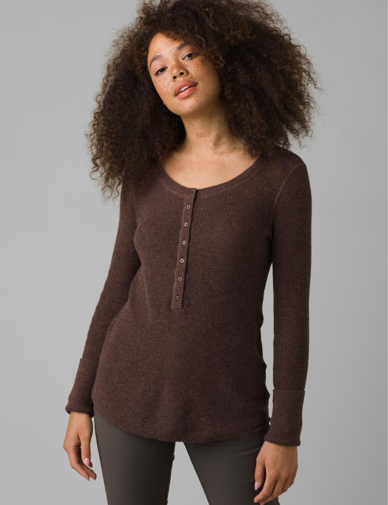 Milani Henley - Womens - Clove 2