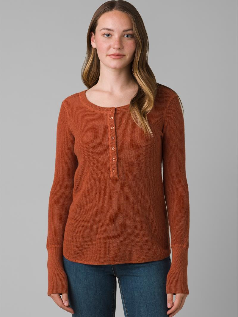 Milani Henley - Womens - Gingerbread 2