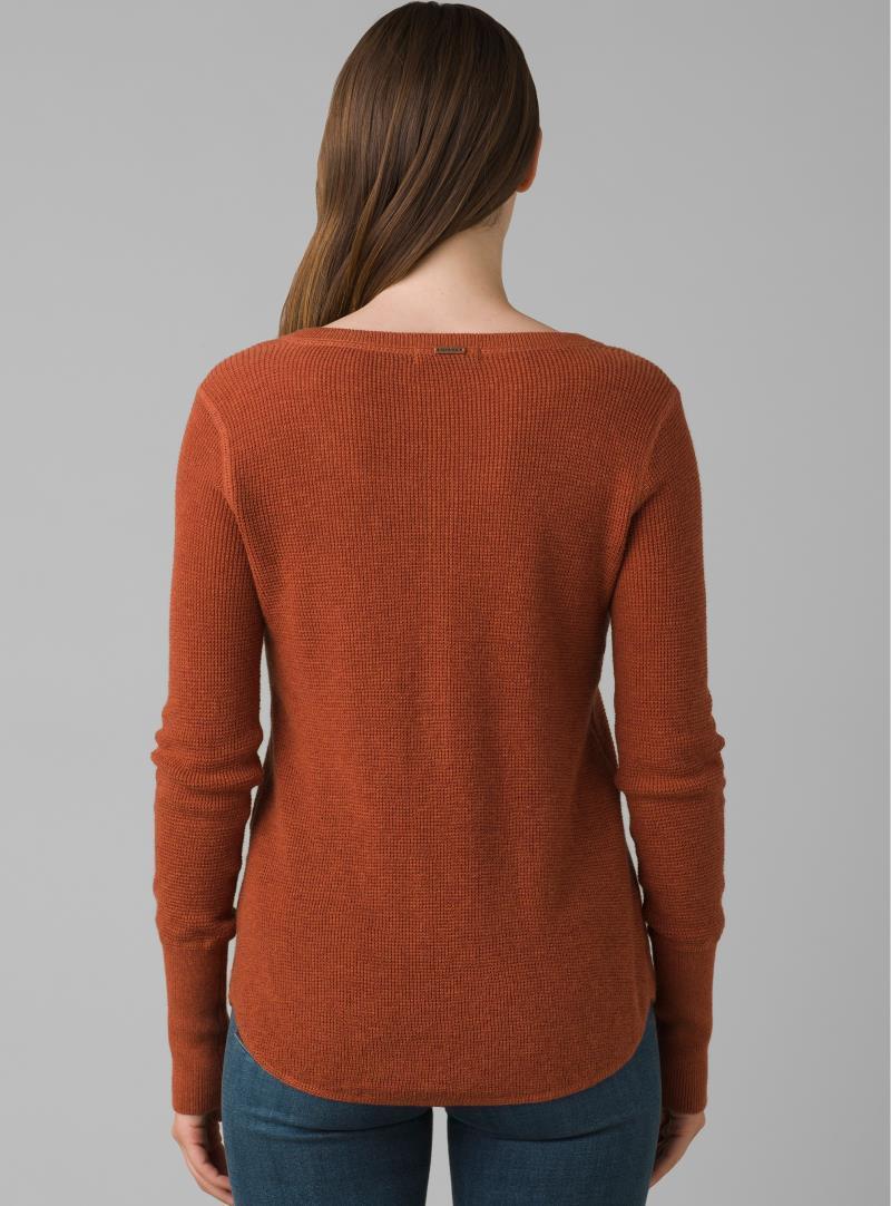 Milani Henley - Womens - Gingerbread 3