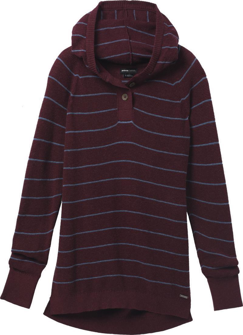 Milani Tunic - Womens - Maroon Stripe 1