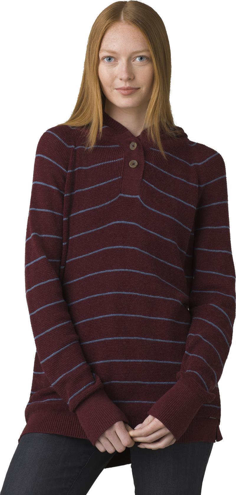 Milani Tunic - Womens - Maroon Stripe 2