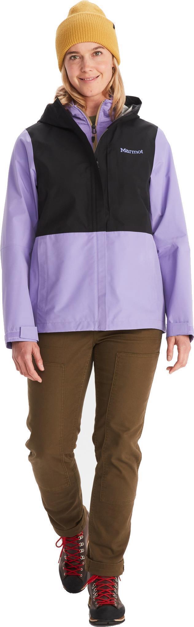 Minimalist GTX Jacket - Womens - Black / Paisley Purple 3