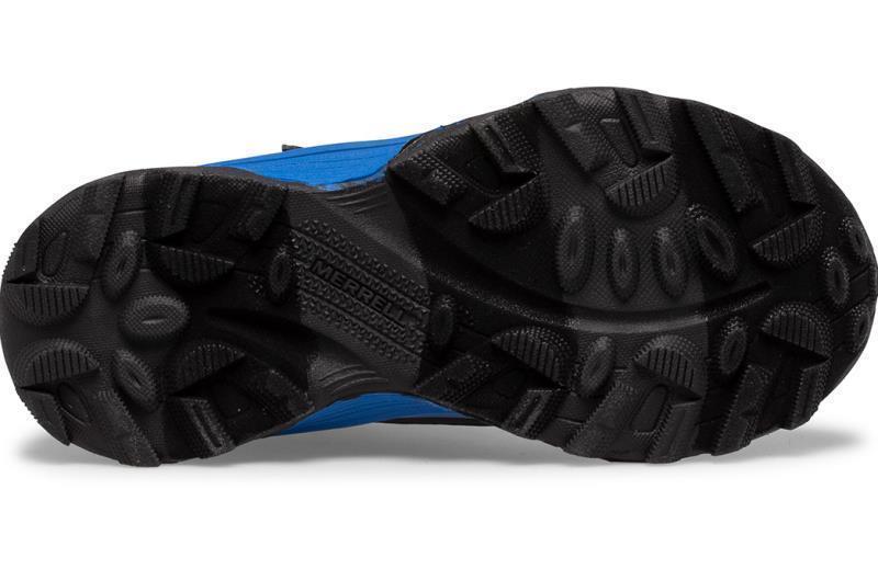 Moab Speed Mid A/C WTPF - Kids - Black / Royal / Yellow 6