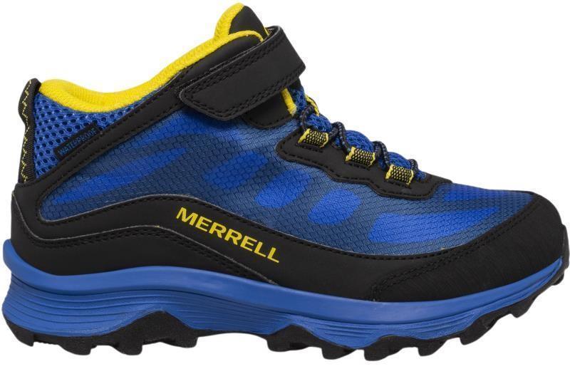 Moab Speed Mid A/C WTPF - Kids - Black / Royal / Yellow 1