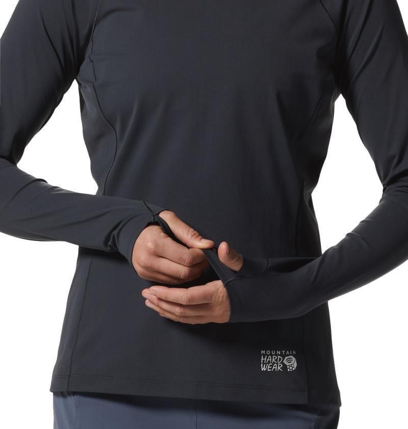 Mountain Stretch LS Hoody - Womens - Black 4