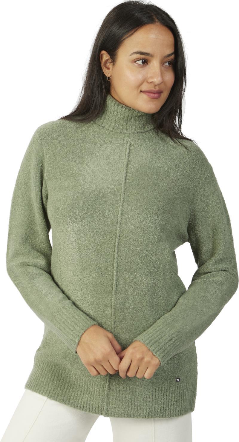 Naka Long Sweater - Womens - Green Frost 1