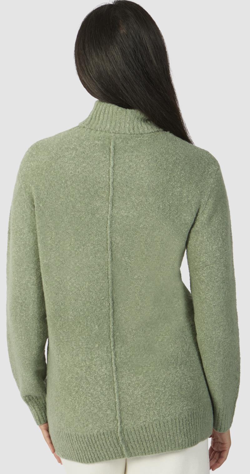 Naka Long Sweater - Womens - Green Frost 3